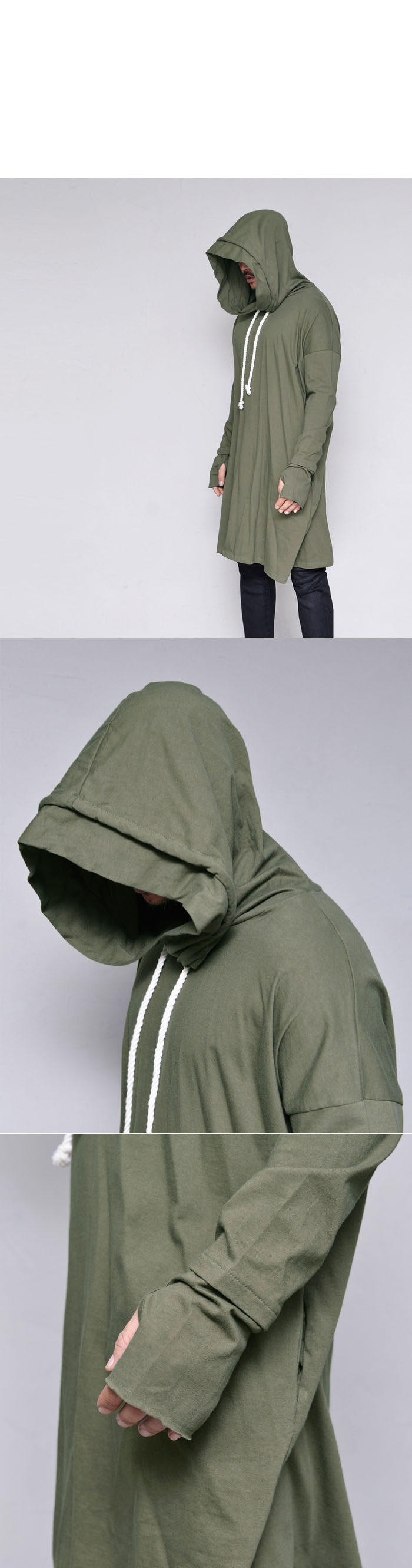 huge hood hoodie